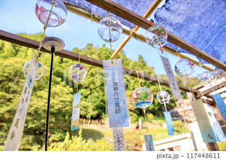 豊田市、小渡夢かけ風鈴の風鈴棚 豊田市、小渡夢かけ風鈴の風鈴棚 117448611