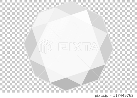 上から見た白い宝石 117449762