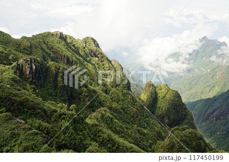 ベトナム サパ ファンシーパン 山	 117450199