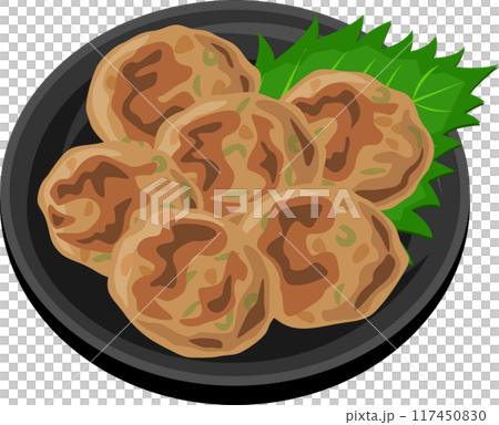 烤雞肉丸子鹽 烤雞肉丸子鹽 117450830