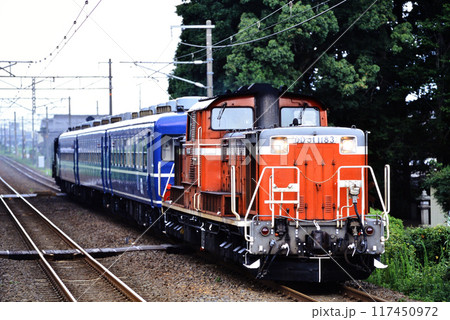 2006年　北陸本線を走るDD511183SL北びわこ号回送 117450972