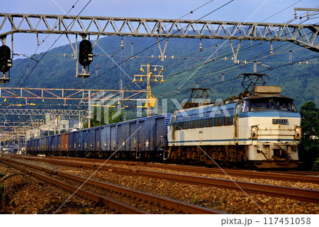 2006年 東海道線を走るEF6644専用貨物列車 2006年 東海道線を走るEF6644専用貨物列車 117451058