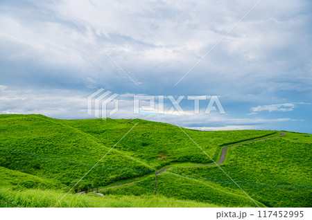 阿蘇国立公園 大観峰からの一望 阿蘇国立公園 大観峰からの一望 117452995