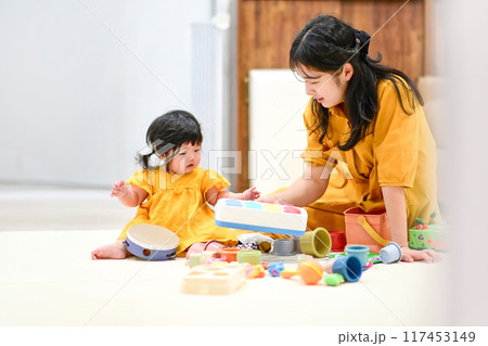 A baby's lifestyle A baby's lifestyle 117453149