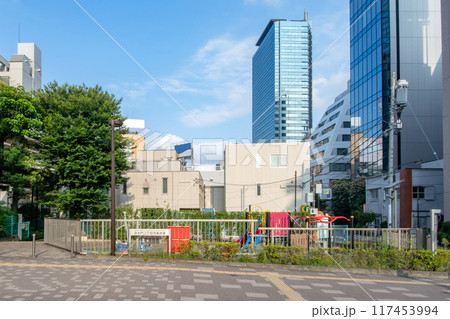 東京都港区芝大門二丁目の芝大門二丁目児童遊園 117453994