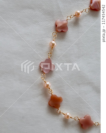 ピンクシェルとパール 117454542