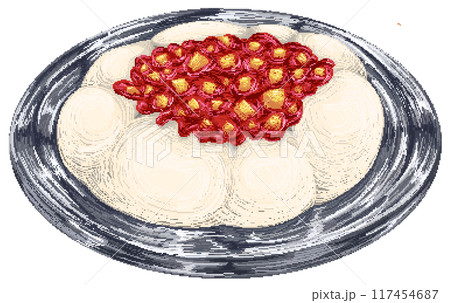 Pavlova in pixel art style Pavlova in pixel art style 117454687