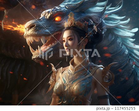 Huli Jing The Fox Spirit AI Artwork 117455255