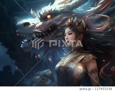 Huli Jing The Fox Spirit AI Artwork 117455256