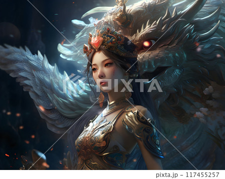 Huli Jing The Fox Spirit AI Artwork 117455257