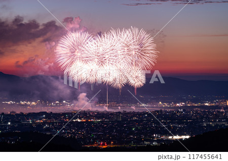 《新潟県》長岡花火大会・俯瞰撮影 《新潟県》長岡花火大会・俯瞰撮影 117455641
