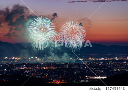 《新潟県》長岡花火大会・俯瞰撮影 117455648