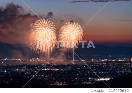 《新潟県》長岡花火大会・俯瞰撮影 117455650
