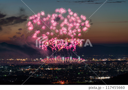 《新潟県》長岡花火大会・俯瞰撮影 117455660