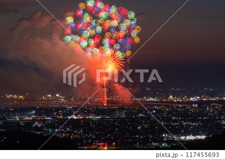 《新潟県》長岡花火大会・俯瞰撮影 《新潟県》長岡花火大会・俯瞰撮影 117455693