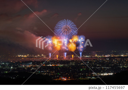 《新潟県》長岡花火大会・俯瞰撮影 117455697