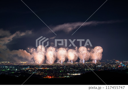 《新潟県》長岡花火大会・俯瞰撮影 117455747