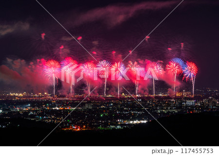 《新潟県》長岡花火大会・俯瞰撮影 《新潟県》長岡花火大会・俯瞰撮影 117455753