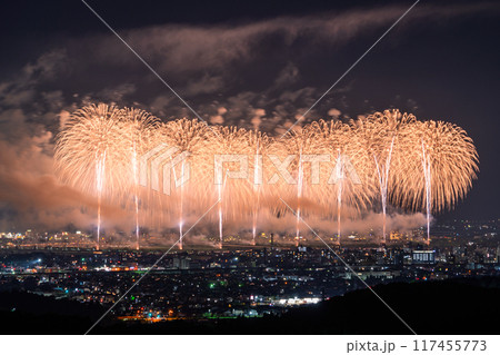 《新潟県》長岡花火大会・俯瞰撮影 《新潟県》長岡花火大会・俯瞰撮影 117455773