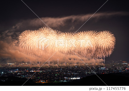 《新潟県》長岡花火大会・俯瞰撮影 《新潟県》長岡花火大会・俯瞰撮影 117455776
