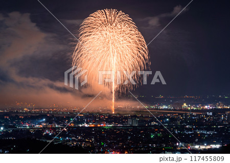 《新潟県》長岡花火大会・俯瞰撮影 《新潟県》長岡花火大会・俯瞰撮影 117455809