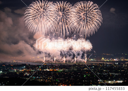 《新潟県》長岡花火大会・俯瞰撮影 《新潟県》長岡花火大会・俯瞰撮影 117455833