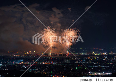 《新潟県》長岡花火大会・俯瞰撮影 117455846