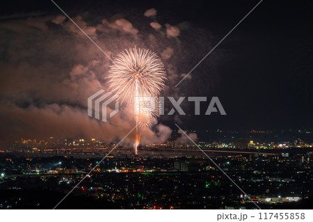 《新潟県》長岡花火大会・俯瞰撮影 117455858