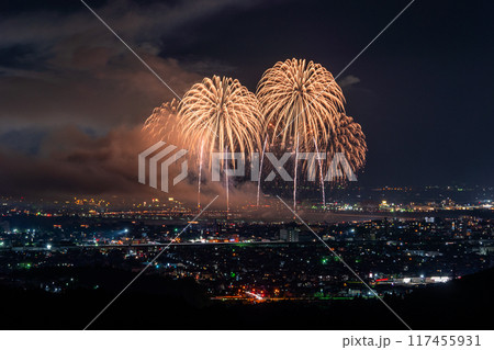 《新潟県》長岡花火大会・俯瞰撮影 《新潟県》長岡花火大会・俯瞰撮影 117455931