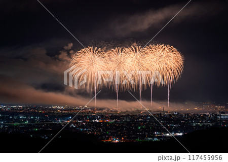 《新潟県》長岡花火大会・俯瞰撮影 《新潟県》長岡花火大会・俯瞰撮影 117455956