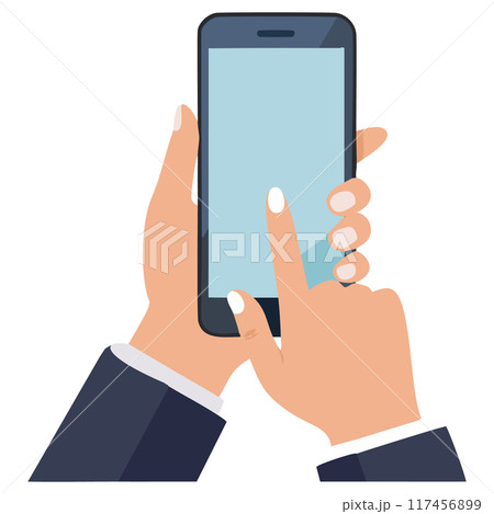 スマホを操作 117456899