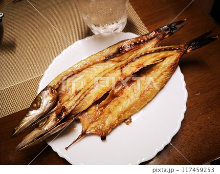 かますの焼き魚 117459253