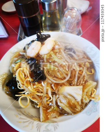 中華飯店のかた焼きそば 中華飯店のかた焼きそば 117459345