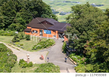 弥彦山ロープウェイ山頂駅 新潟県 弥彦山ロープウェイ山頂駅 新潟県 117459369