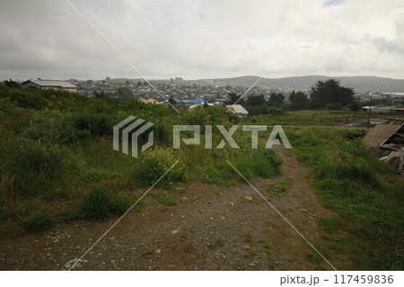 Towns on Island of Chiloe Chile 117459836