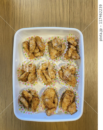 お弁当のおかずを作り置き お弁当のおかずを作り置き 117462239