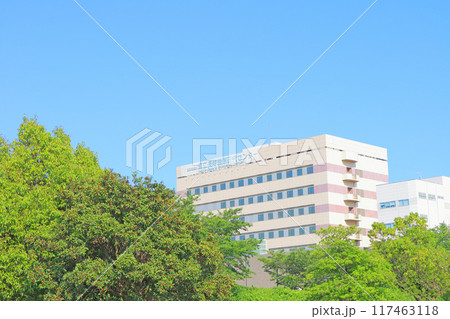 愛知県大府市、国立長寿医療研究センターの風景 117463118