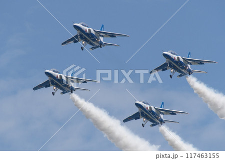 ブルーインパルス　ダイヤモンドダーティーローパス 117463155