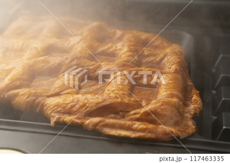 クロッフル　焼きたて　ワッフルメーカー 117463335