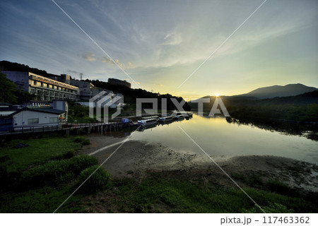 夕暮れの恵那峡 夕暮れの恵那峡 117463362
