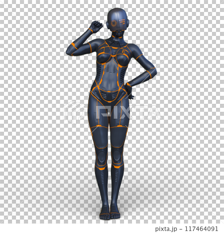 Women's cyborg 117464091
