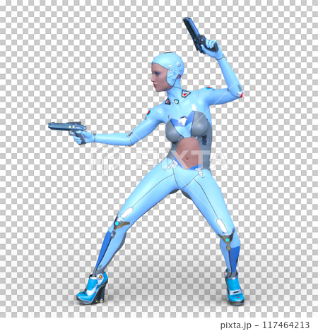 Women's cyborg 117464213