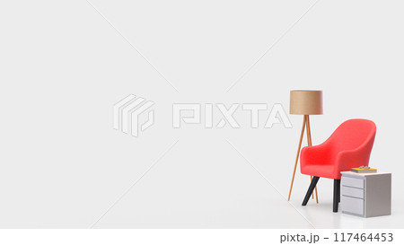 The Furniture for interior design or House decor  concept 3d rendering. 117464453