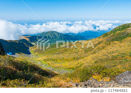 秋の鳥海山登山:千蛇谷 秋の鳥海山登山:千蛇谷 117464881