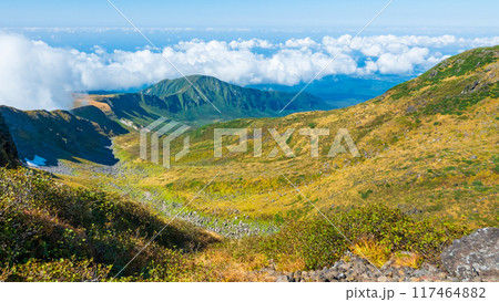 秋の鳥海山登山:千蛇谷 秋の鳥海山登山:千蛇谷 117464882