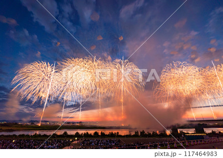 《新潟県》長岡花火大会・会場にて撮影 117464983