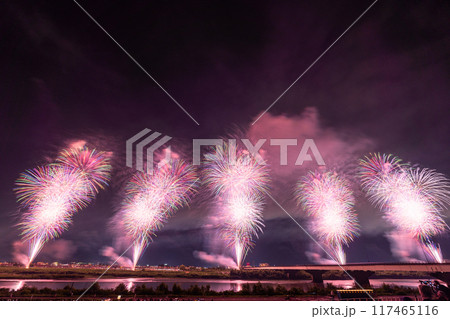 《新潟県》長岡花火大会・会場にて撮影 117465116