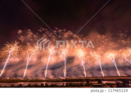 《新潟県》長岡花火大会・会場にて撮影 117465129