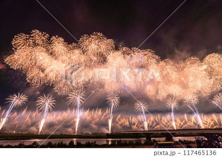 《新潟県》長岡花火大会・会場にて撮影 117465136