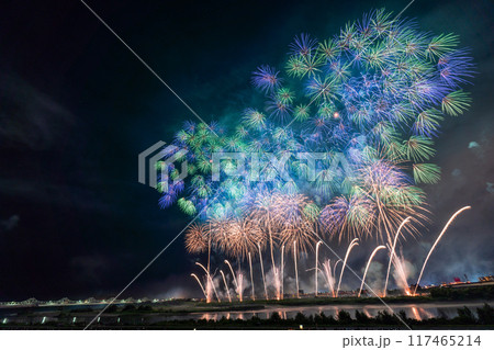 《新潟県》長岡花火大会・会場にて撮影 117465214
